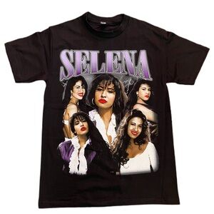 Selena Graphic T-Shirt - Black